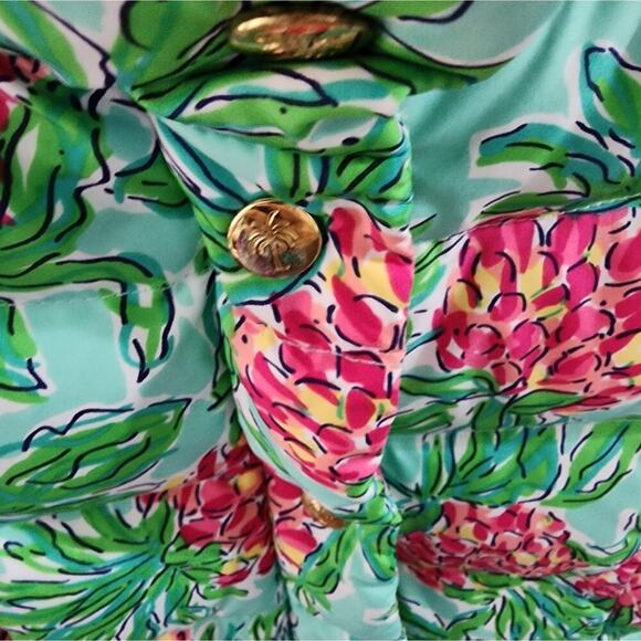 LILLY PULITZER LAUREN DOWN PUFFER SIZE SMALL - Picture 5 of 7